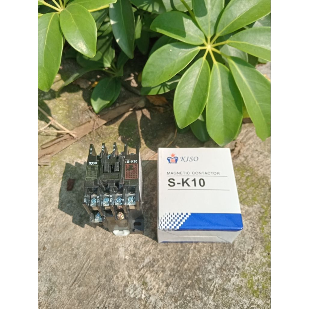 kontaktor listrik sk 10 kiso 20 Amper kontaktor listrik 220 volt contactor magnetic listrik berkuali