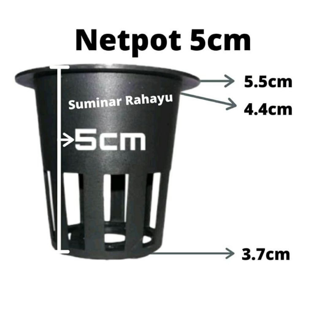 Netpot 5 cm Netpot 5 cm hidroponik Netpot hidroponik 5 cm tebal