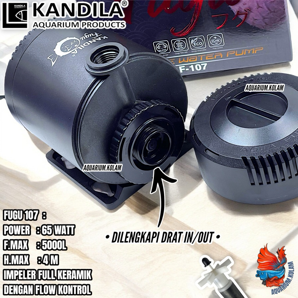 Aquarium Kolam | PROMO KANDILA FUGU 107 SOLUSI SIRKULASI MAKSIMAL UNTUK EKOSISTEM AIR BESAR