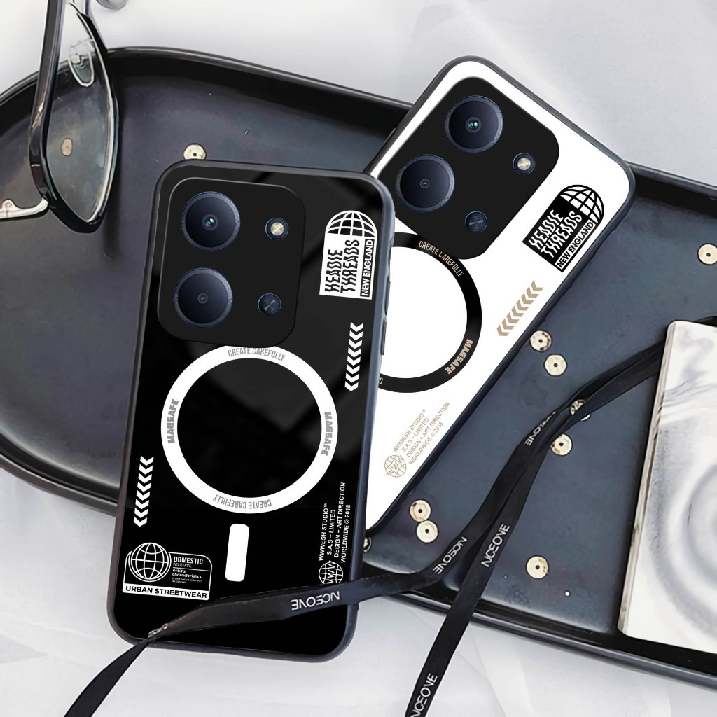 GK64 Case Handphone Poco C85 - Casing Handphone Poco C85 - Softcase Glass Poco C85 - Pelindung hp Po