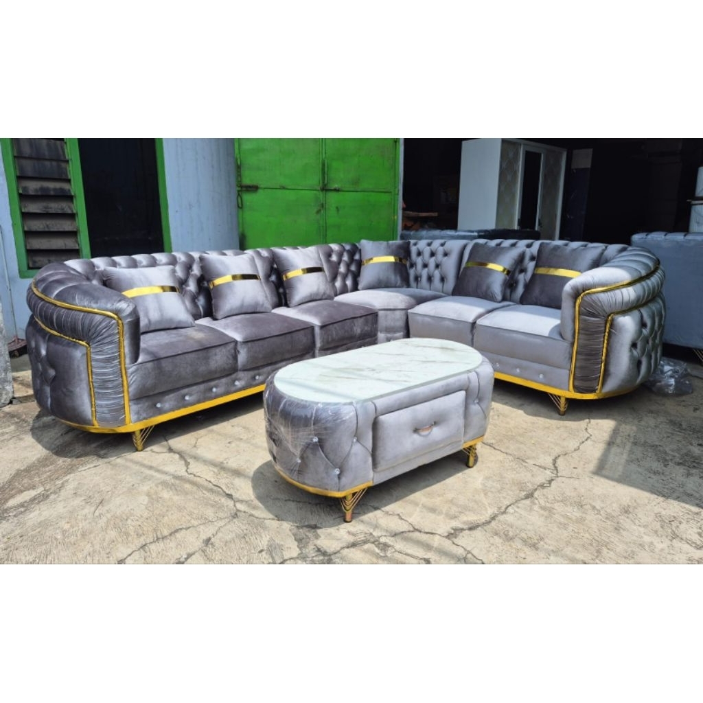 Sofa Turki sudut