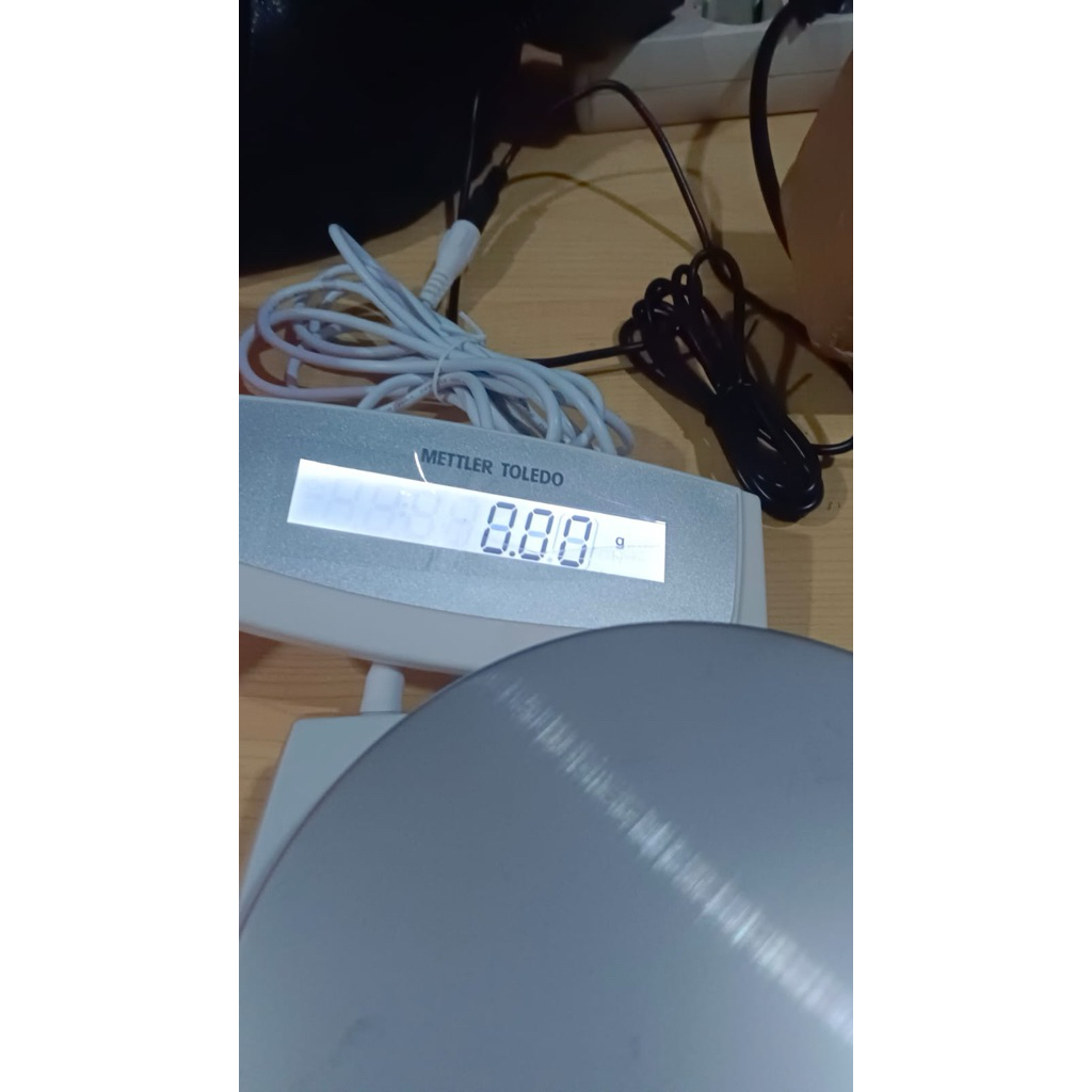 Display LCD timbangan emas mettler toledo
