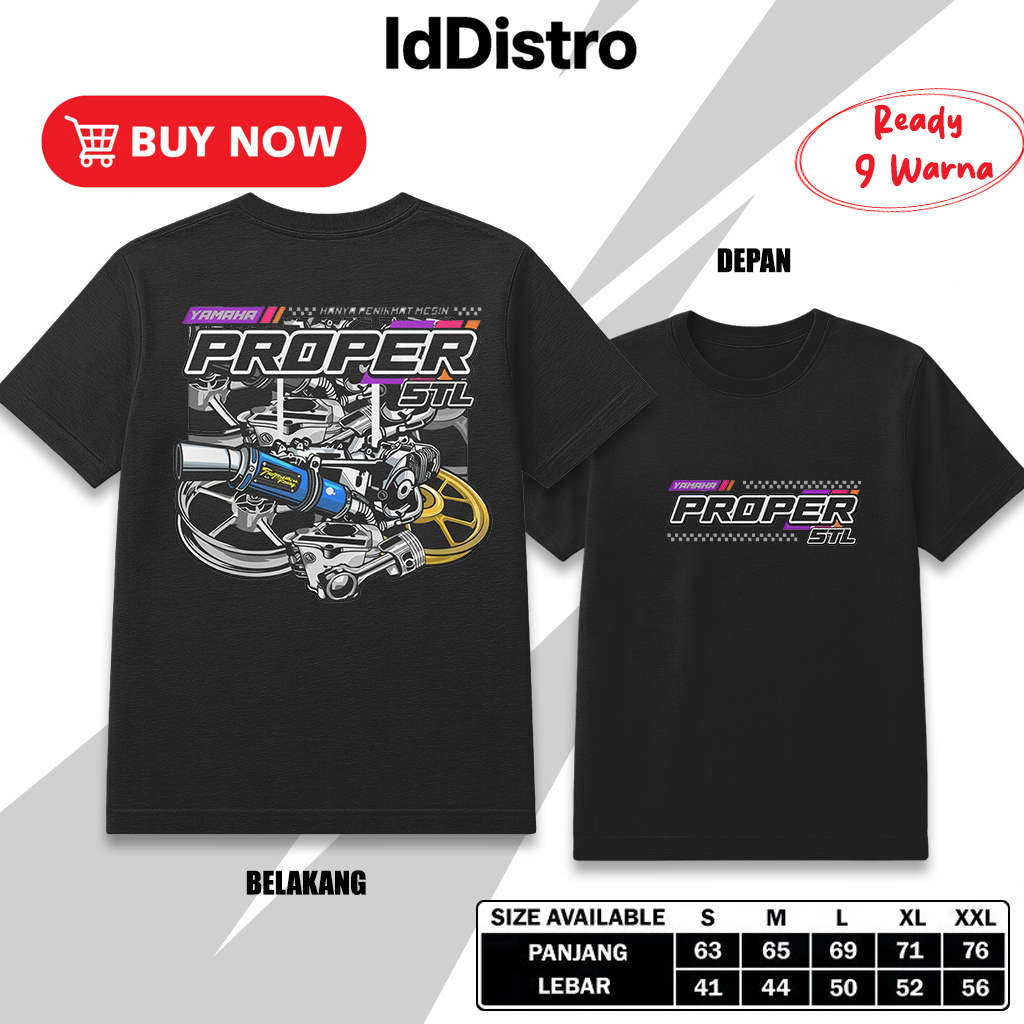 Kaos Yamaha Mio Proper 5tl - Kaos Pesona Mio - Kaos Yamaha Racing - Kaos Racing Spesial Edition - Ka
