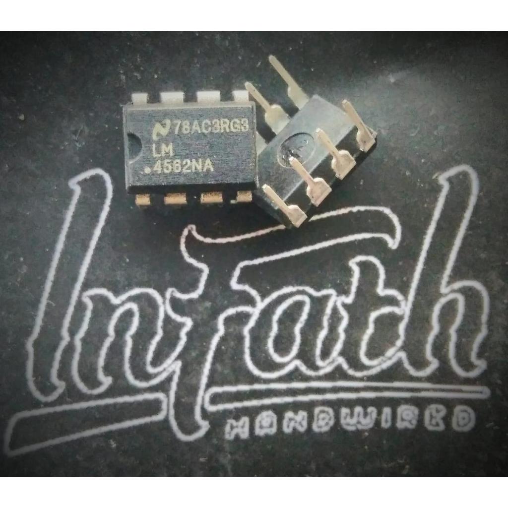 LM4562NA InFath IC Dual op amp LM 4562 NA komponen sparepart stabilizer dan sejenisnya