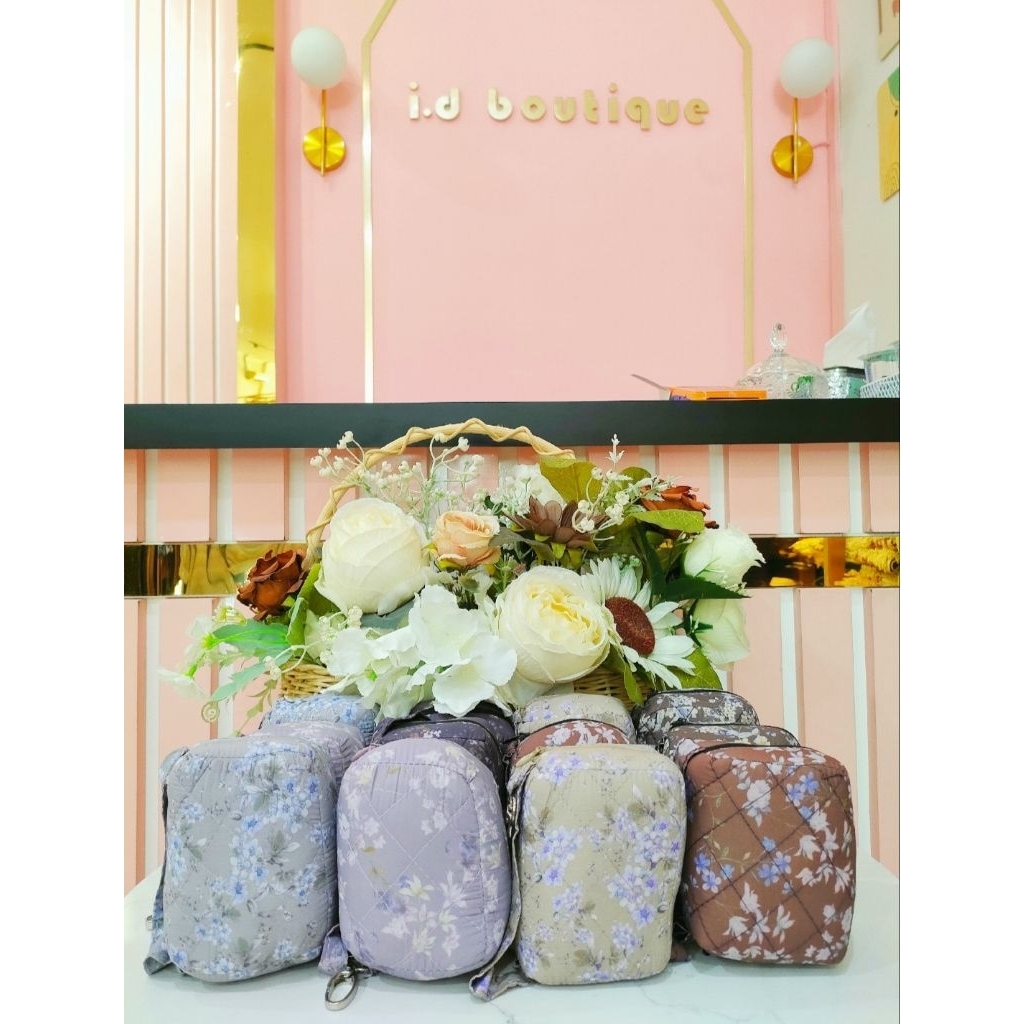 Mukena Parasut Motif Pengait