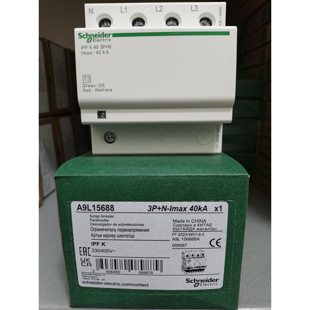 SURGE ARRESTER SCHNEIDER IPFK 40 3PAS+N