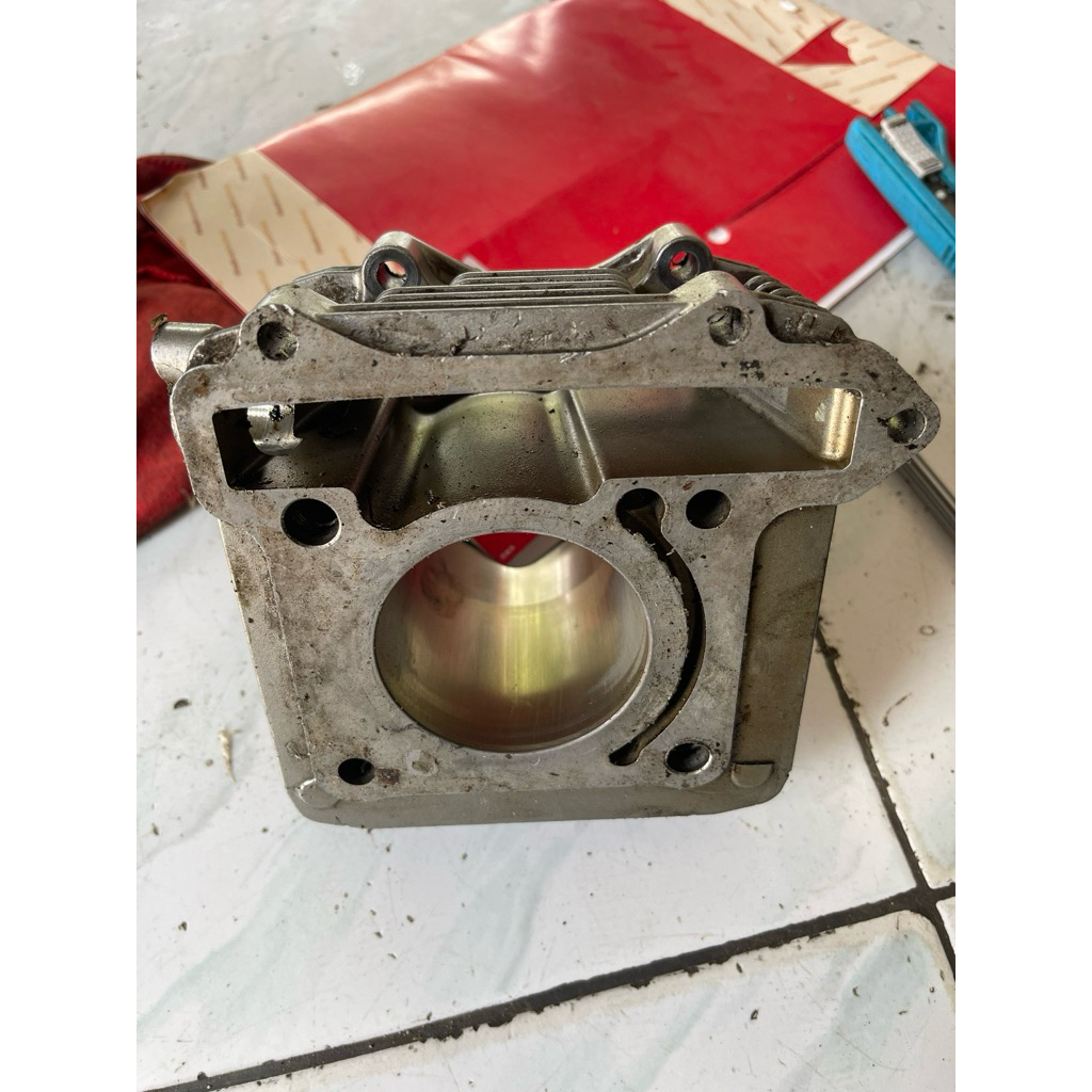 boring stndat satria fu bahan liner auss bahan balap