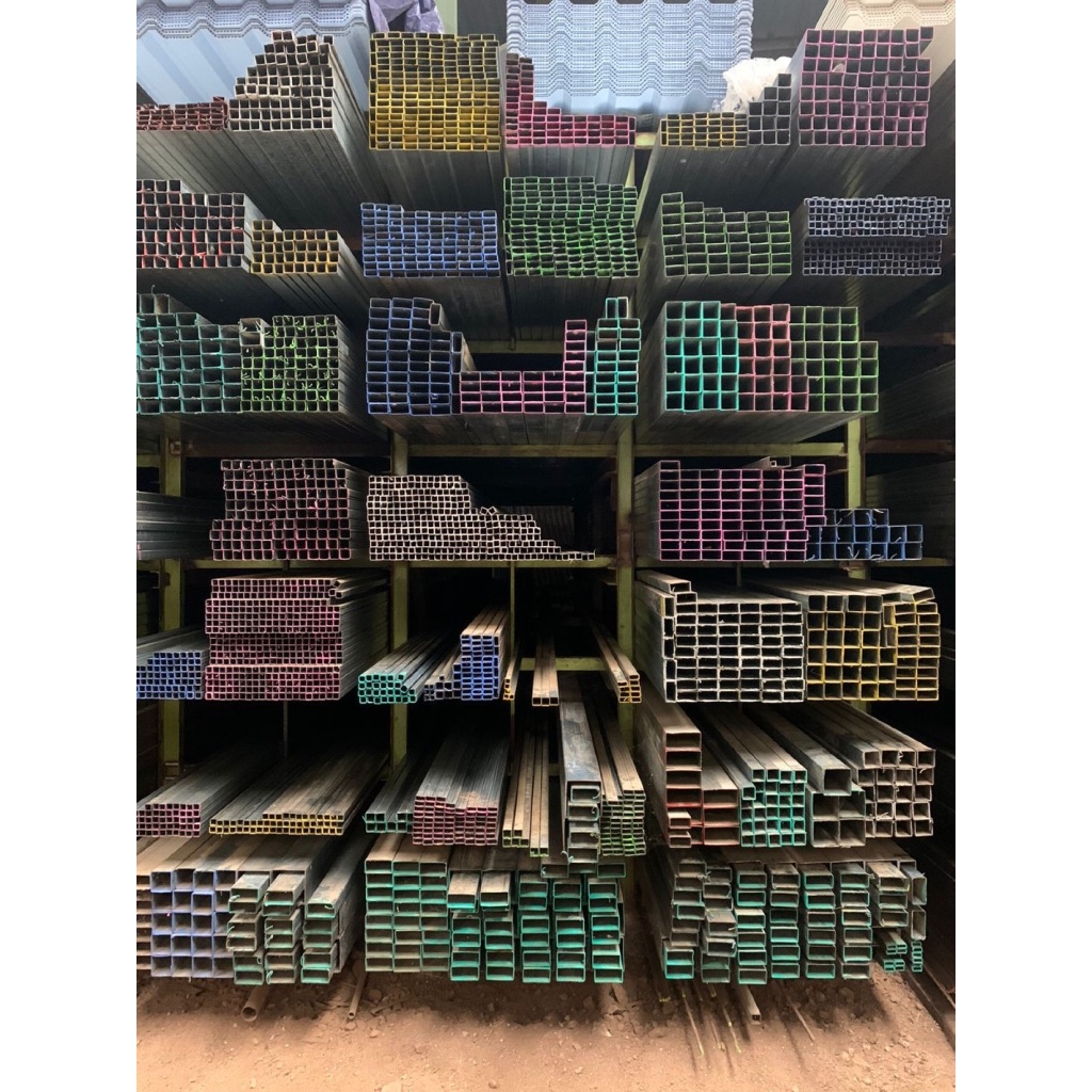 40 x 60 x 6 Meter Besi Galvanis / Hollow Hollow Berbagai Ketebalan