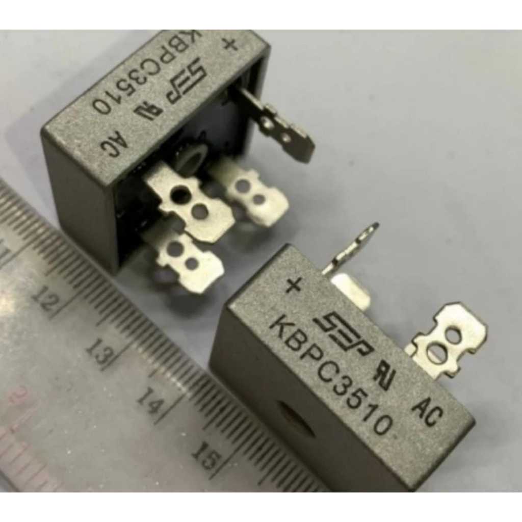 RI1172 dioda diode bridge kiprok meja jembatan kbpc3510 kbpc 3510 original by PCM LTC GLODOK