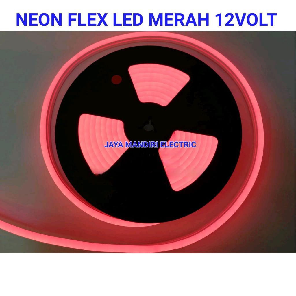 Lampu Led Neon Flex Strip Felxible 5m Kuning 5 Mtr Led Selang Neon 5 meter DOT LESS Dc 12v Ip 65 Put