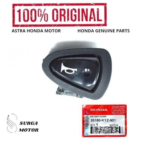 Tombol Sakelar Saklar Klakson Motor Honda Supra X 125 Helm In BeAT FI CBS K25 Blade 110 PCX 150 CBU 