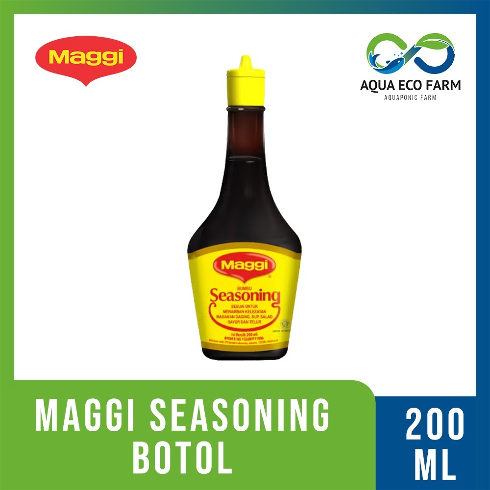 [AquaEcoFarm] Maggi Seasoning botol 200 ml | Bandung