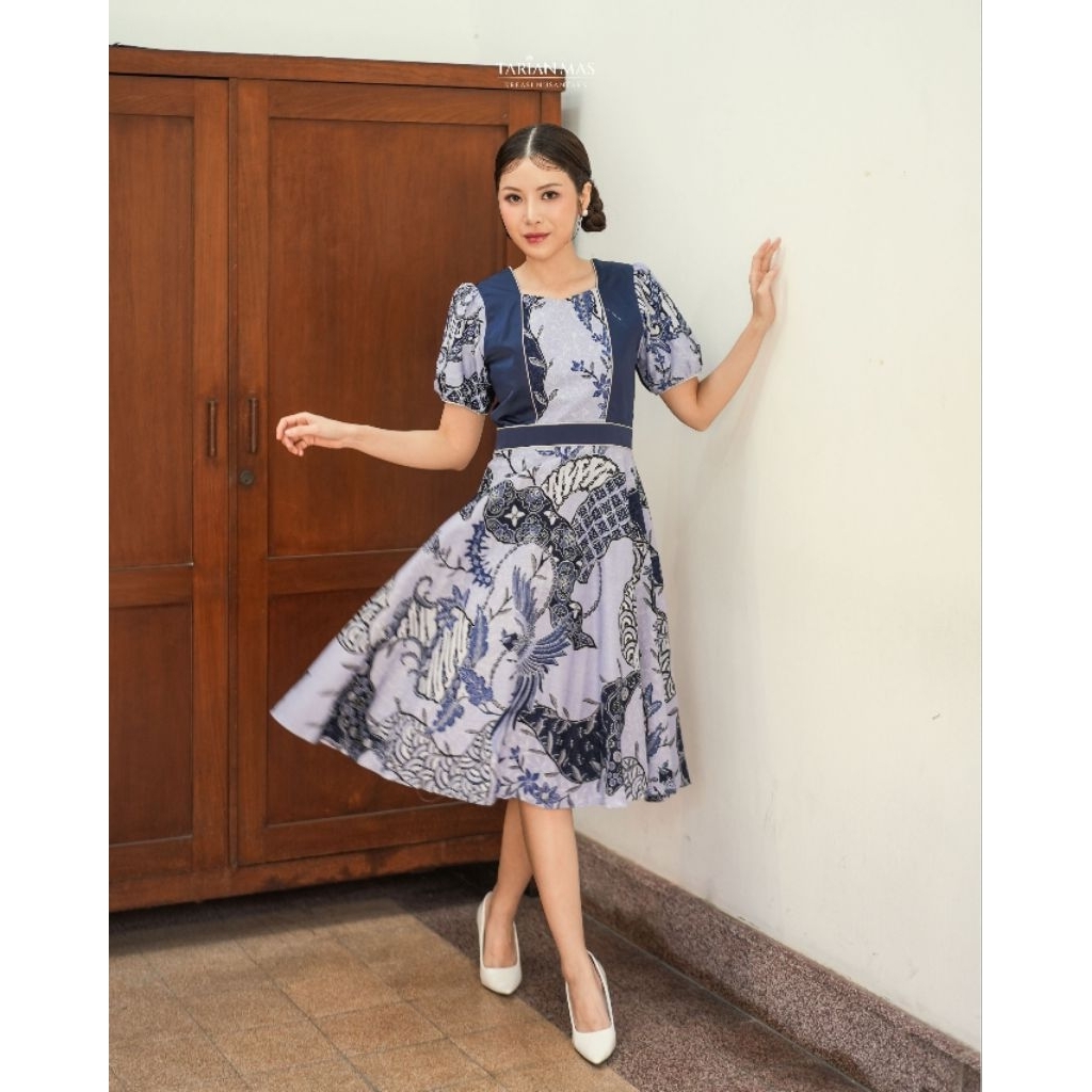 Maggi Dress Batik Modern By Tarian Mas