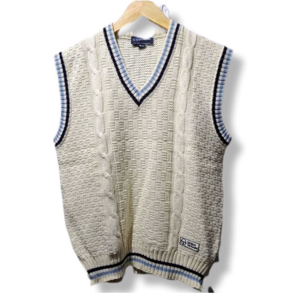 SERGIO TACCHINI KNITWEAR VEST | OUTER RAJUT | GS