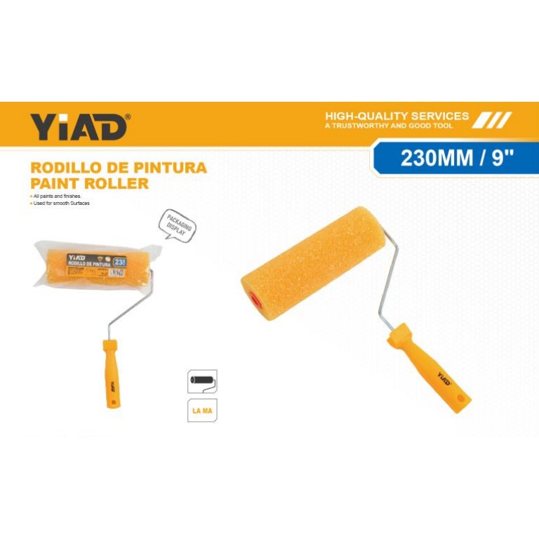 YIAD Kuas Roll Cat 9" / Roll Cat 9 inch / Roll Cat Panjang