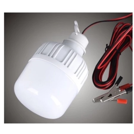 Lampu Bohlam LED DC 12v 5w 10w 15w 20w 25w HAKAMITSU / Lampu LED DC 12 Volt Super Terang