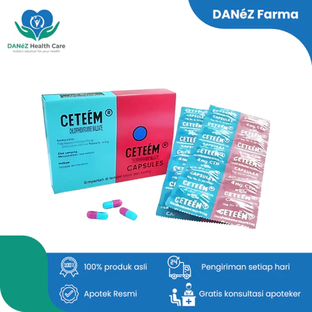 CETEEM ERELA 1 STRIP 10 TAB OBAT ALERGI DAN GATAL