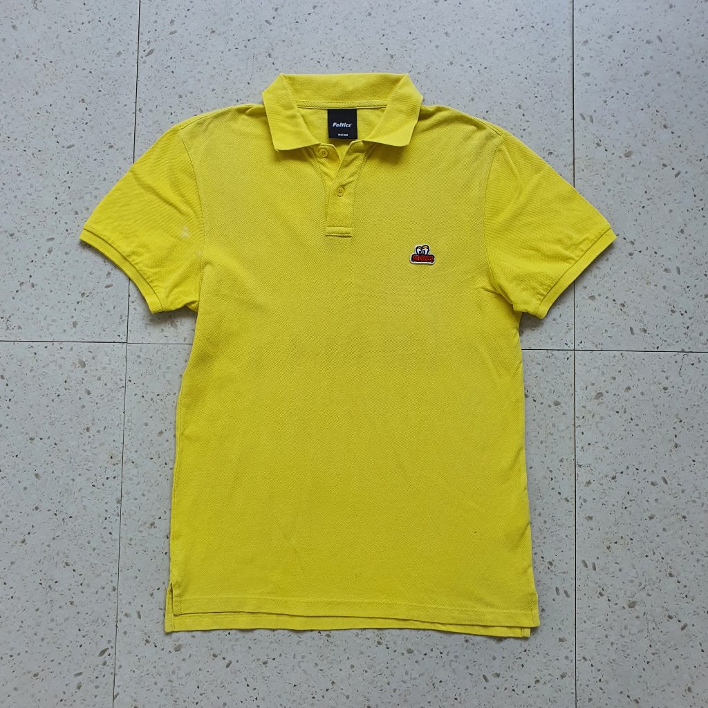 Baju Kaos Polo Feltics / Size S - LD 48 cm / Bekas - Second - Preloved