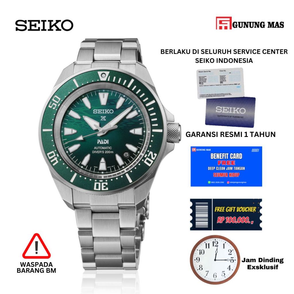 Jam Tangan Pria Seiko Padi SRPL53 Original 100%