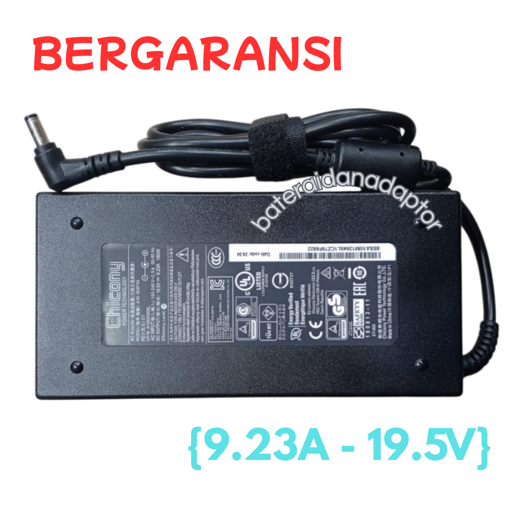 Adaptor CHICONY 19.5V 9.23A (5.5*2.5mm) 180Wat