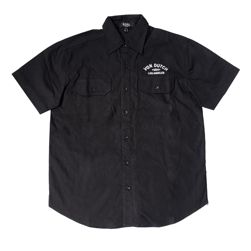 Von Dutch Original WorkShirt 0733 Black
