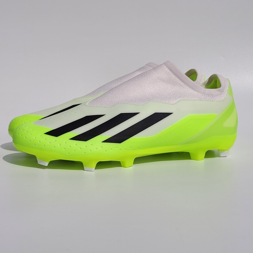 Adidas X Crazyfast .3 LL FG Sepatu Sepak Bola Laceless Ori Original BNIB White Soccer Football