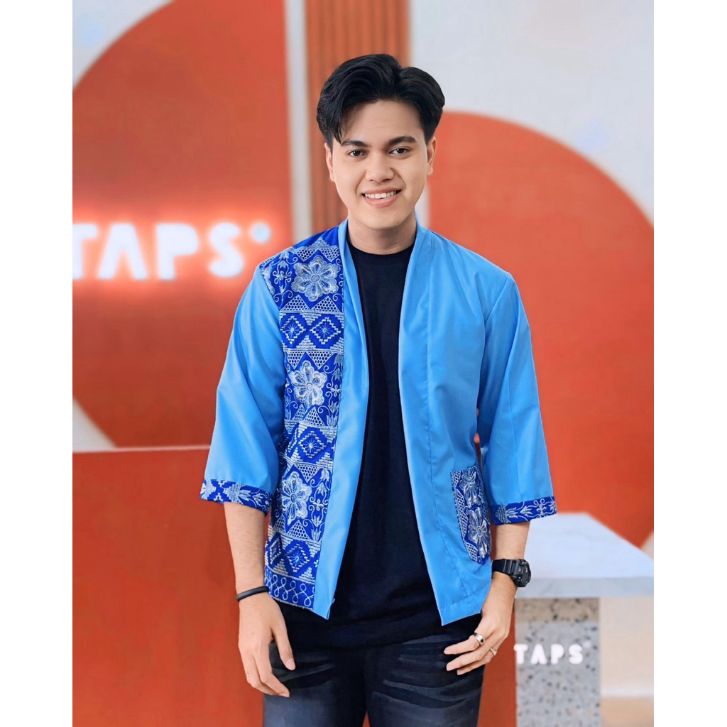 Blazer Tapis Lampung Unisex – Outer Batik Etnik Modern Pria Wanita Casual Elegan