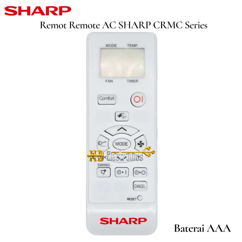 Remot Remote AC SHARP CRMC Series