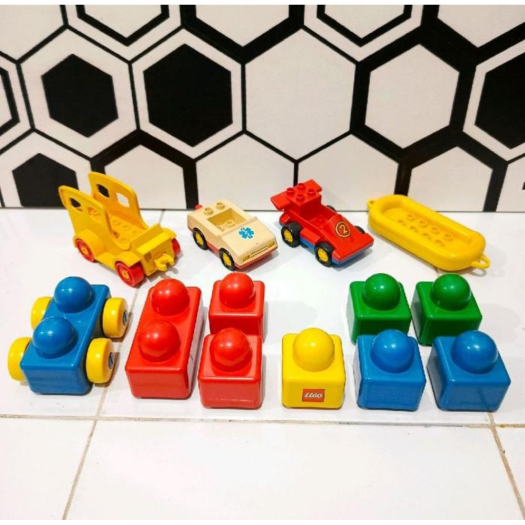 Lego duplo original primo & set mobil