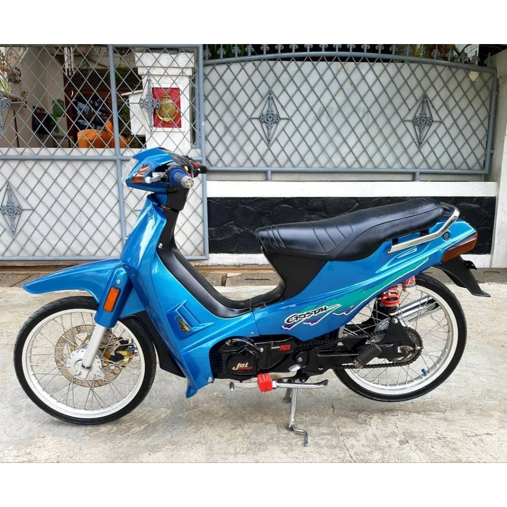 striping sticker lis decal standar ori suzuki crystal 1994