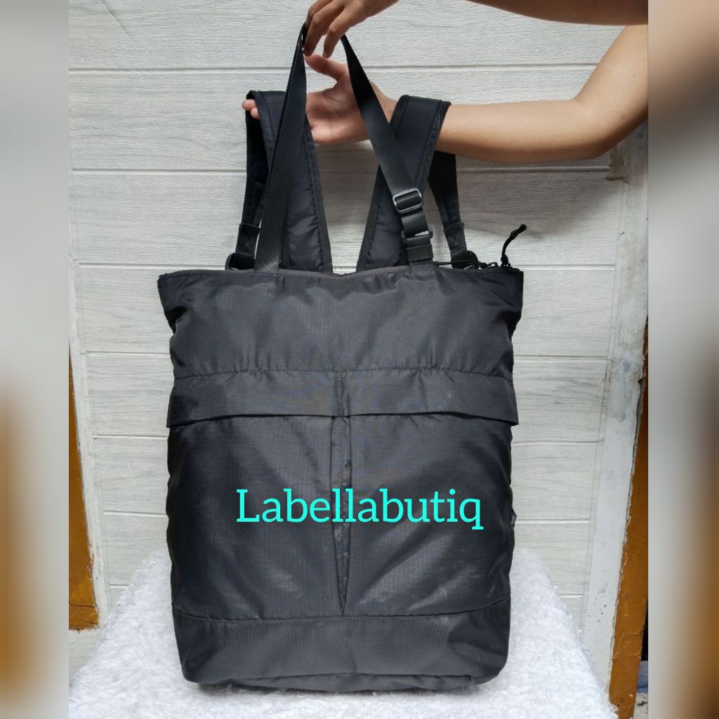 Uniqlo Tas Ransel Tote Bag Nylon