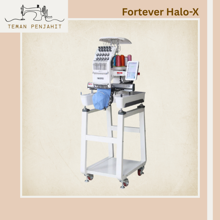 Mesin Bordir Komputer 1 Kepala Fortever HALO-X