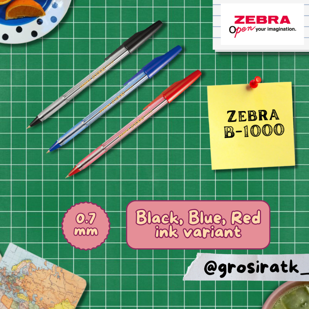 Zebra B-1000 0.7mm Satuan