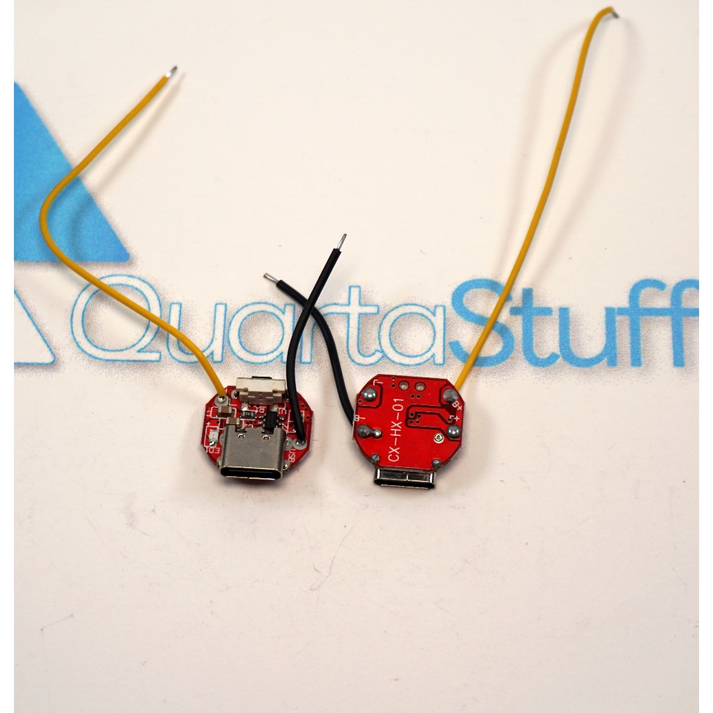 Modul Driver mini Led 3 mode with type c charging baterai 3.7v