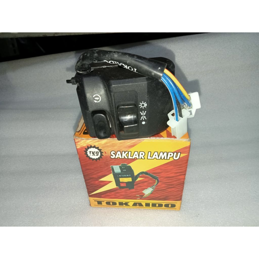 [1UNIT]SAKLAR JUPITER Z NEW LOKAL RH SAKLAR KANAN MOTOR JUPITER Z NEW MERK  TOKAIDO