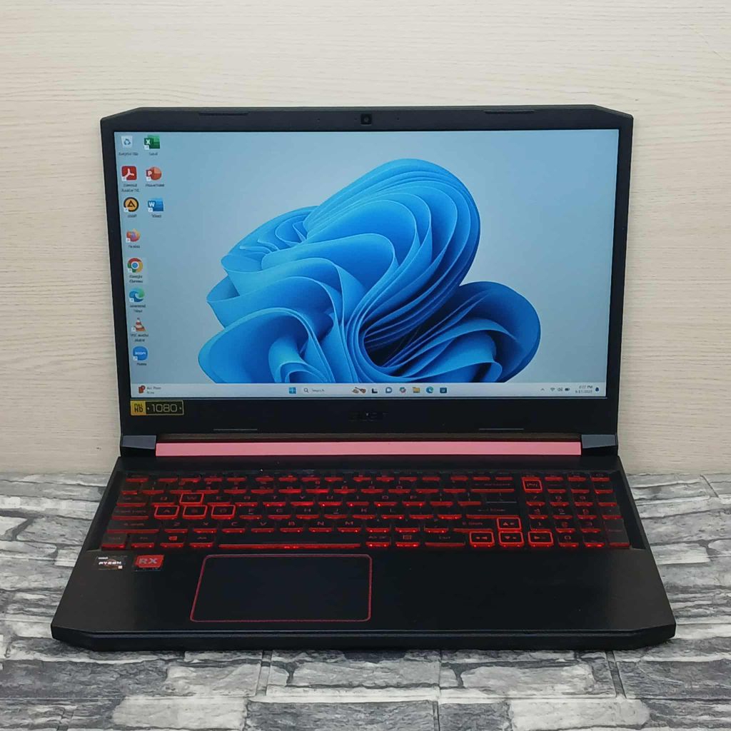 LAPTOP GAMING ACER NITRO AN515-43 AMD RYZEN 5 3550H 8GB SSD 512GB RADEON RX 560X