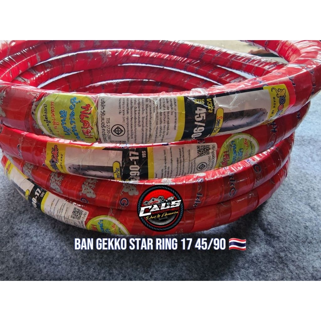 TERMURAH GEKKO STAR RING 17 45/90 ORIGINAL THAILAND BAN GEKKO STAR 17 45/90 DAN BAN DALAM