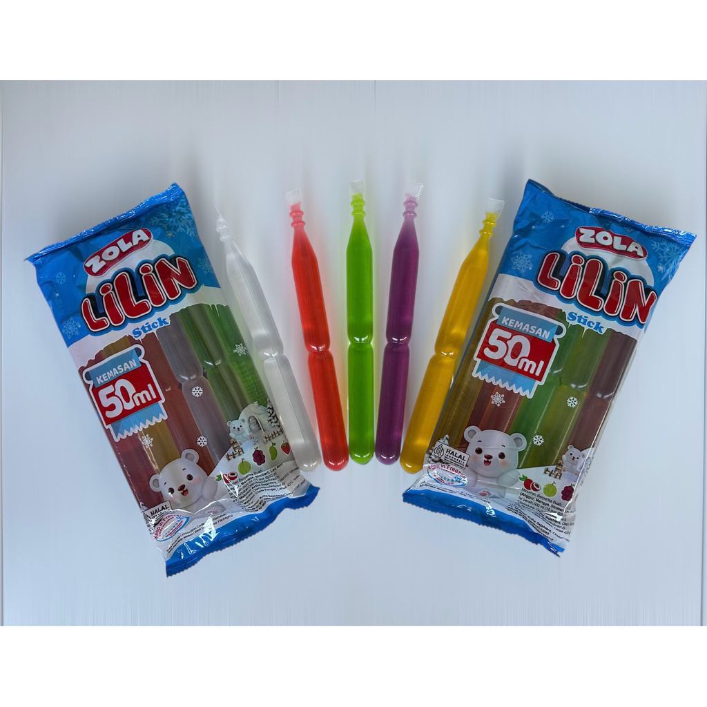 [ 10 pcs ] Es Zola Lilin Stik Aneka Rasa Buah