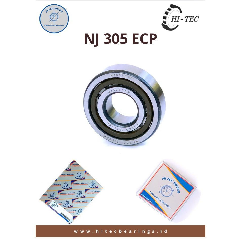 HITEC SILVER BEARINGS TYPE NJ305 ECP