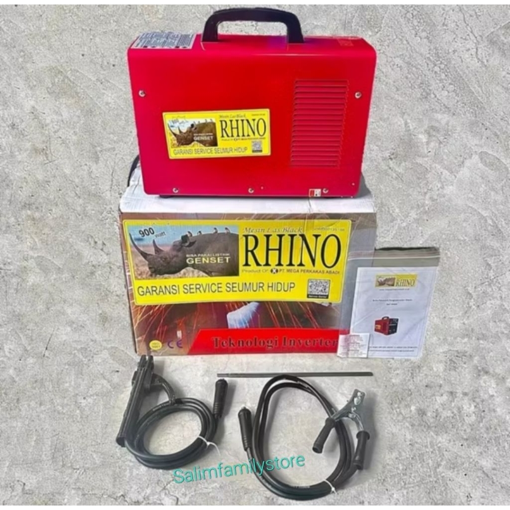 Mesin Las Listrik 200A Trafo Las DC Inverter MMA Welder Rhino 200