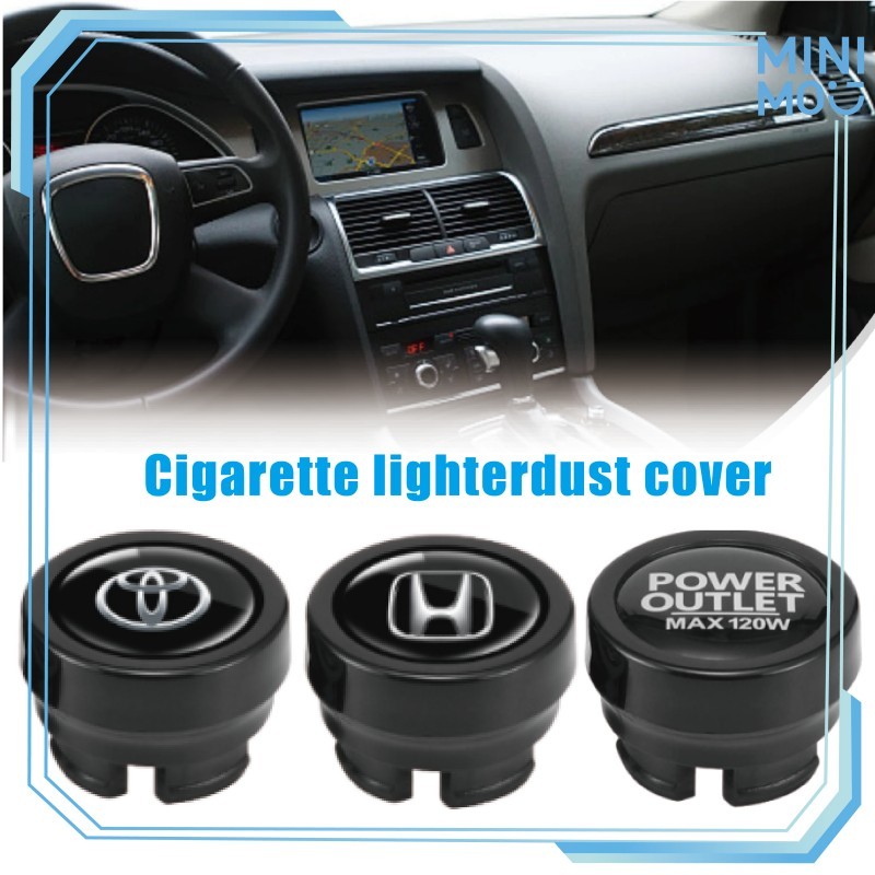 Universal Tutup lubang Soket Charger Mobil Dengan LOGO untuk Melindungi Pemantik Listrik Socket Ligh