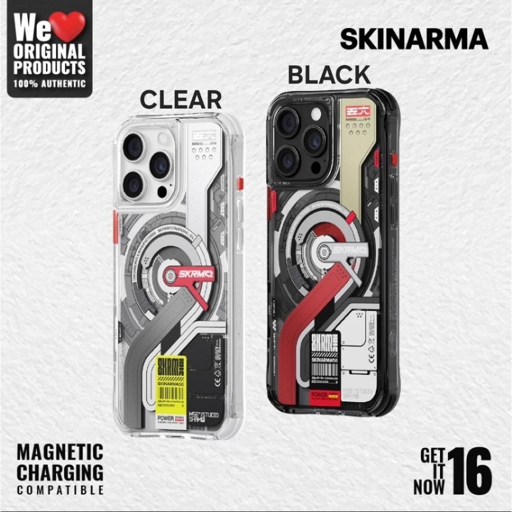 Casing iPhone 16 Pro Max - SKRM/56 - Skinarma X Machine56 - Original