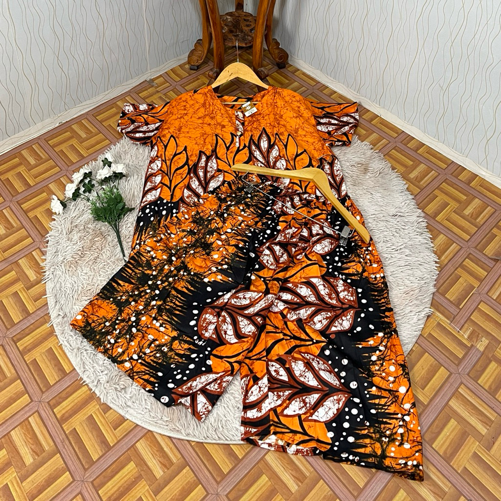 Setelan Gogo Pendek Jumbo Bahan Rayon Premium/One Set Pendek Jumbo Busui Friendly