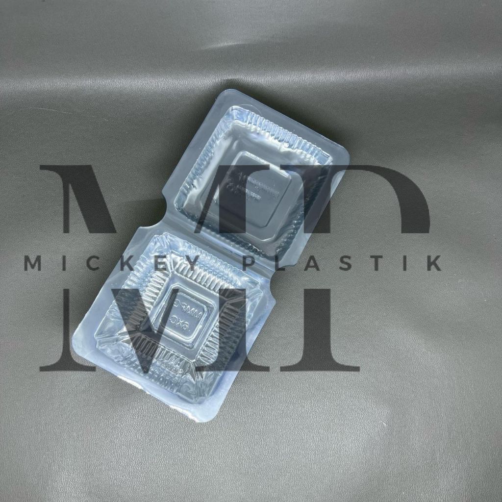 ISI 100 PCS / MIKA PLASTIK K6 / 6A / 6XC / MIKA PLASTIK KEMASAAN KUE / BOLU / JAJANAN PASAR UKURAN 6