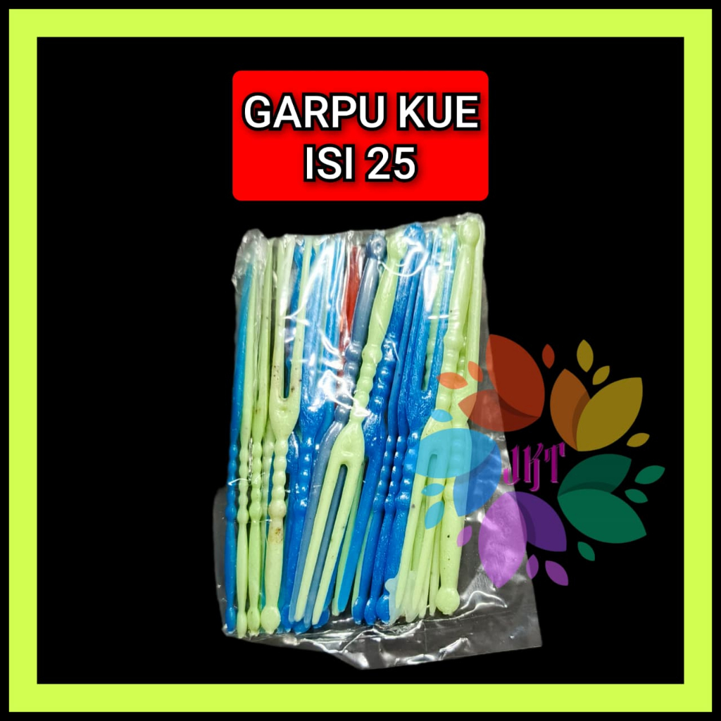 GARPU KUE BUAH GARPU PLASTIK GARPU PUDING CAKE