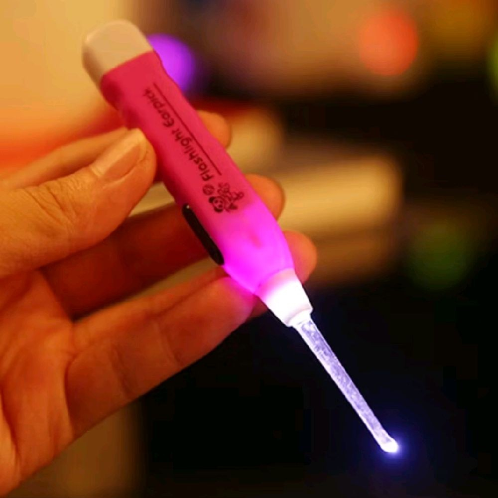 Korek Kuping LED korek kuping elektrik pembersih kotoran telinga LED  Ear Removal