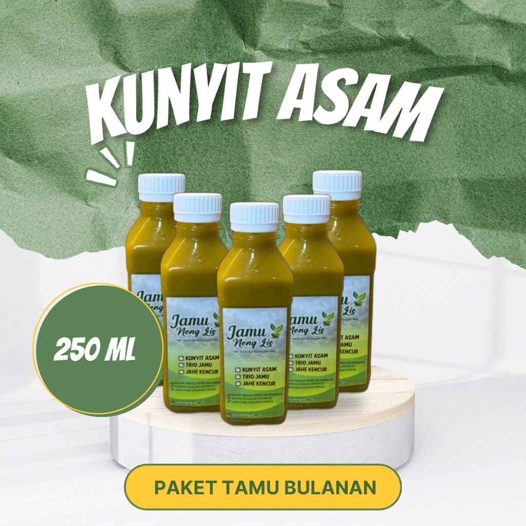 Paket 5 botol KUNYIT ASAM