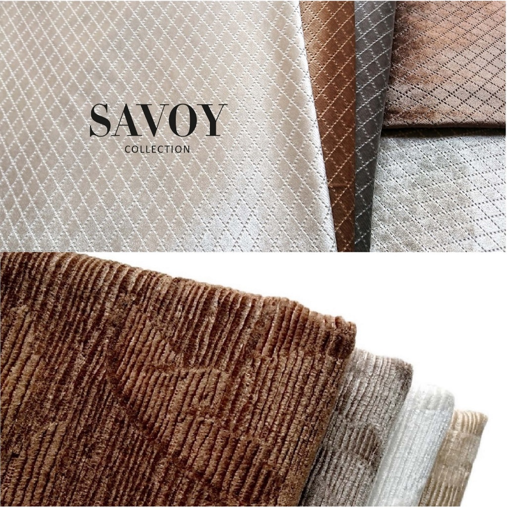 𝐒𝐎𝐅𝐀𝐊𝐔 : SAVOY ARDE Bahan Kain Premium Tebal - Bahan Sofa Hotel Bintang 5 - Upholyster for Premium I