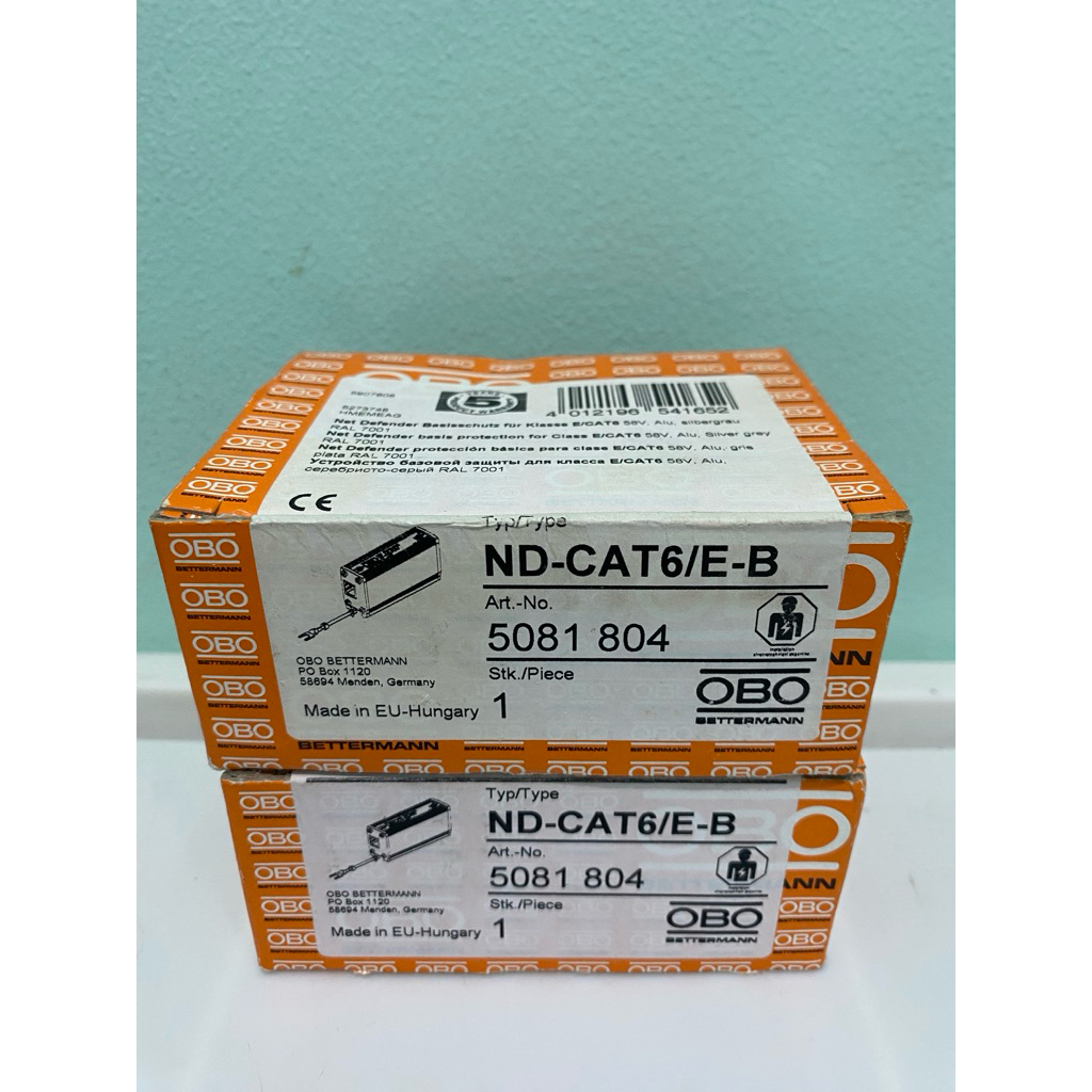 Surge Arrester/Penangkal Petir OBO ND-CAT6/E-B NET DEFENDER BETTERMAN