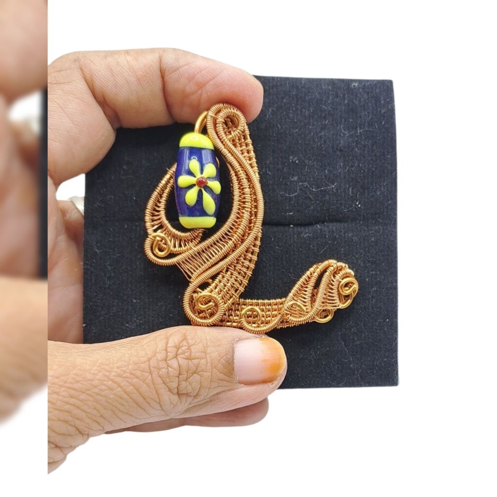 Bros kawat tembaga huruf L